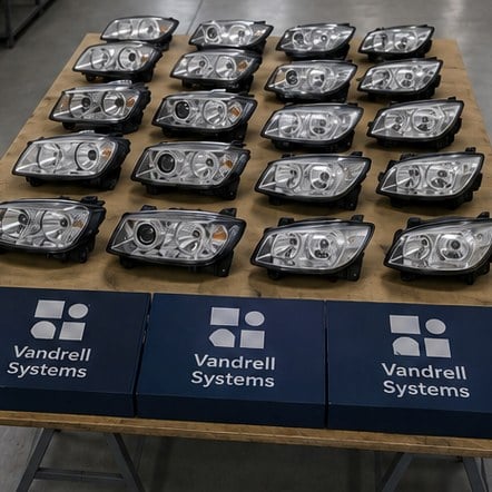 Customized headlights for show builds and car clubs